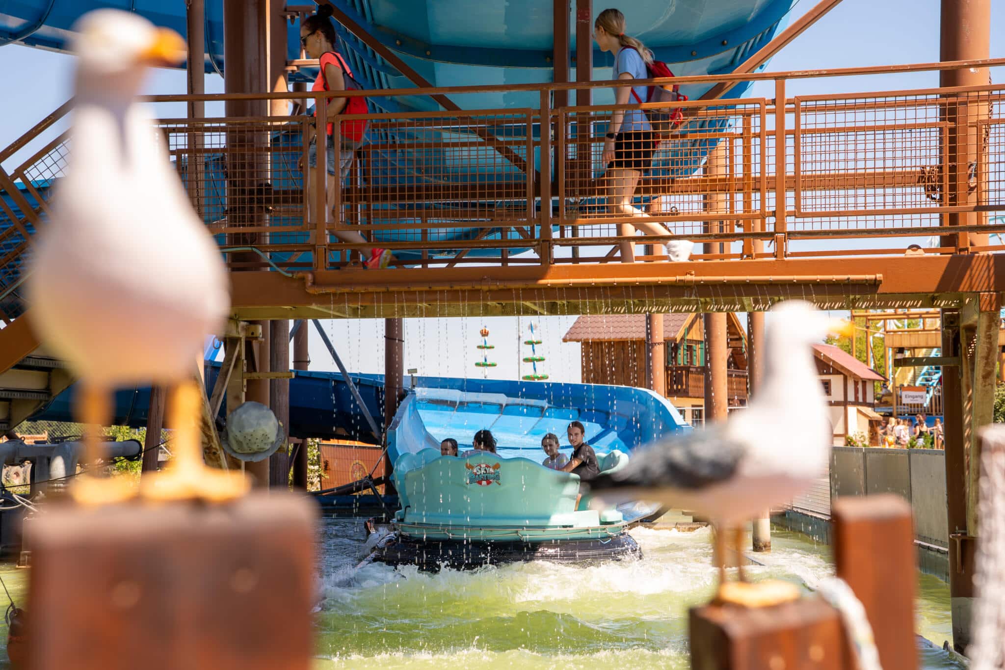 Sky Rafting Allgäu Skyline Park Wasserrutsche Wildwasser